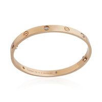 Cartier Rose Gold Diamond Love Bracelet 4