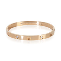Cartier Rose Gold Diamond Love Bracelet fv