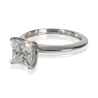 Tiffany & Co. 1.56 ct Princess Diamond Engagement Ring 2