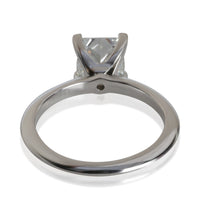 Tiffany & Co. 1.56 ct Princess Diamond Engagement Ring 4