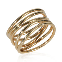 Tiffany & Co. Yellow Gold  Elsa Peretti Wave Ring 3