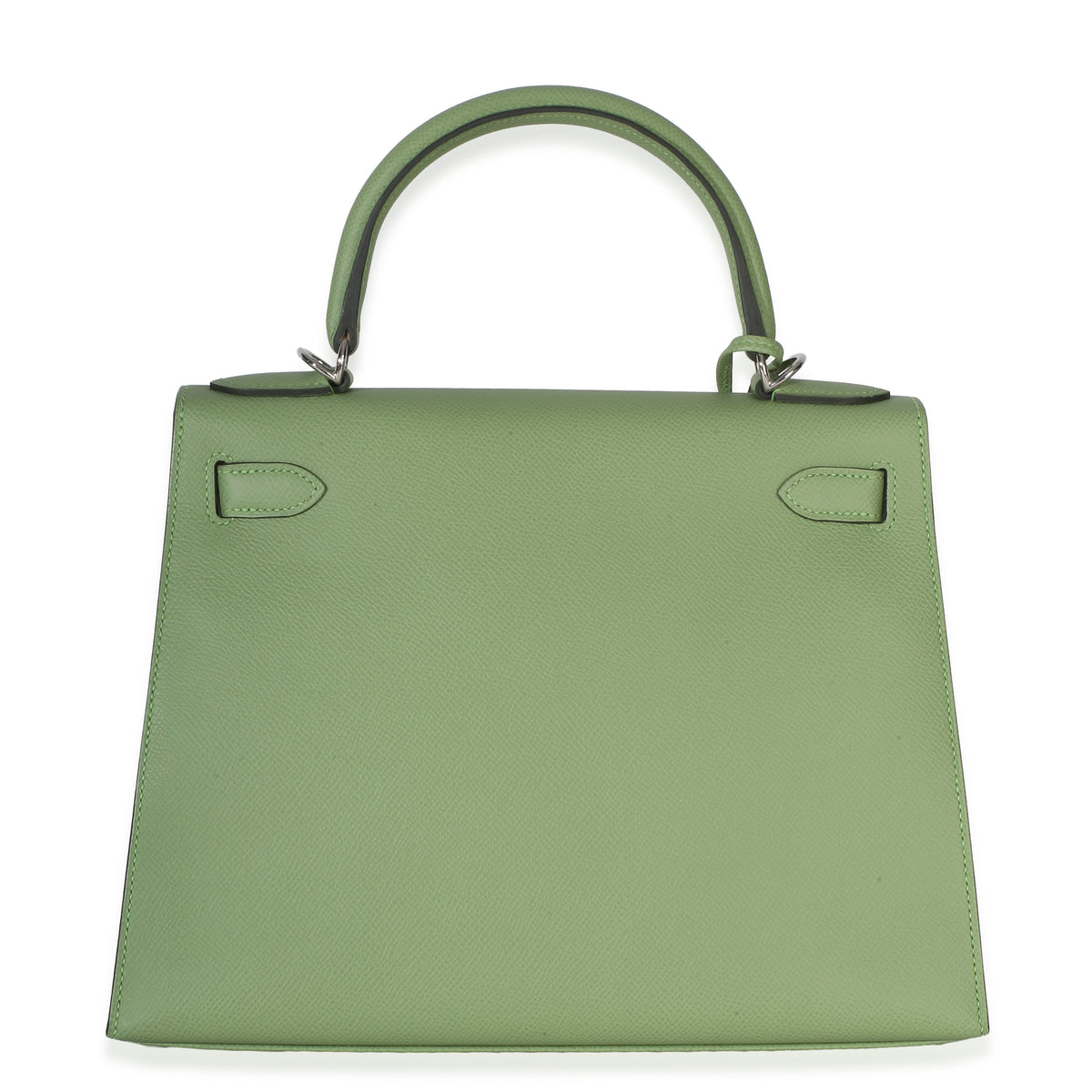 Hermès Vert Criquet Epsom Sellier Kelly 28 PHW Handbag 5