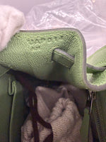 Hermès Vert Criquet Epsom Sellier Kelly 28 PHW Handbag ad3