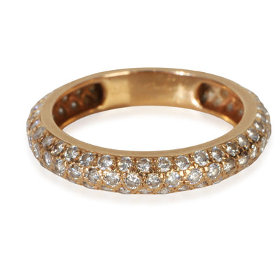Cartier Rose Gold Diamond 150th Anniversary Band fv