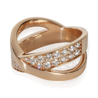 Tiffany & Co. Rose Gold Diamond Atlas X Wide Ring 2