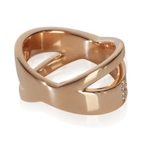 Tiffany & Co. Rose Gold Diamond Atlas X Wide Ring 3