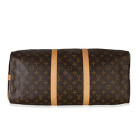 Louis Vuitton Monogram Canvas Keepall Bandouliere 50 Handbag 5