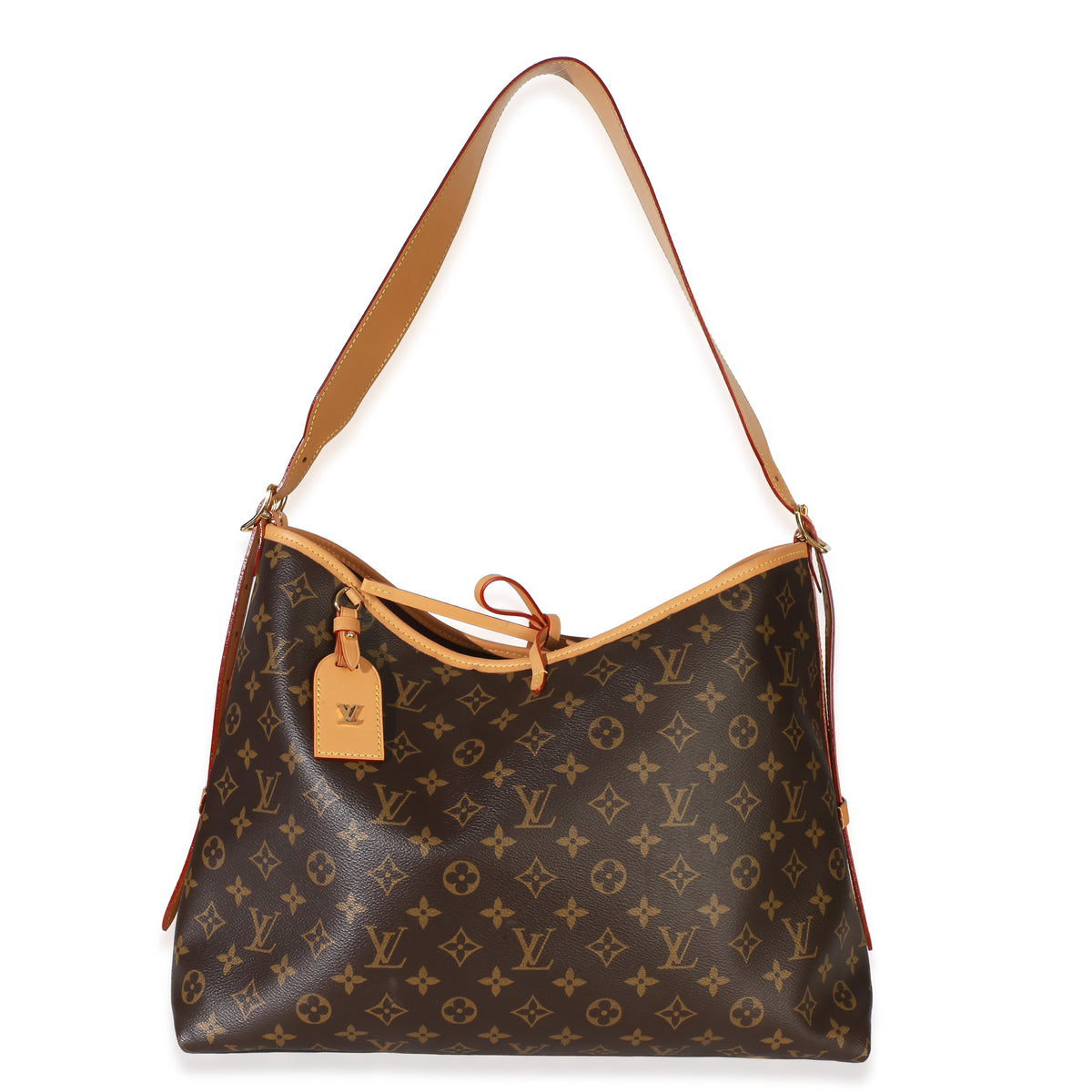 Louis Vuitton Monogram Canvas Carryall MM Handbag 8