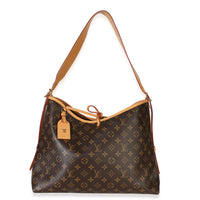 Louis Vuitton Monogram Canvas Carryall MM Handbag 8