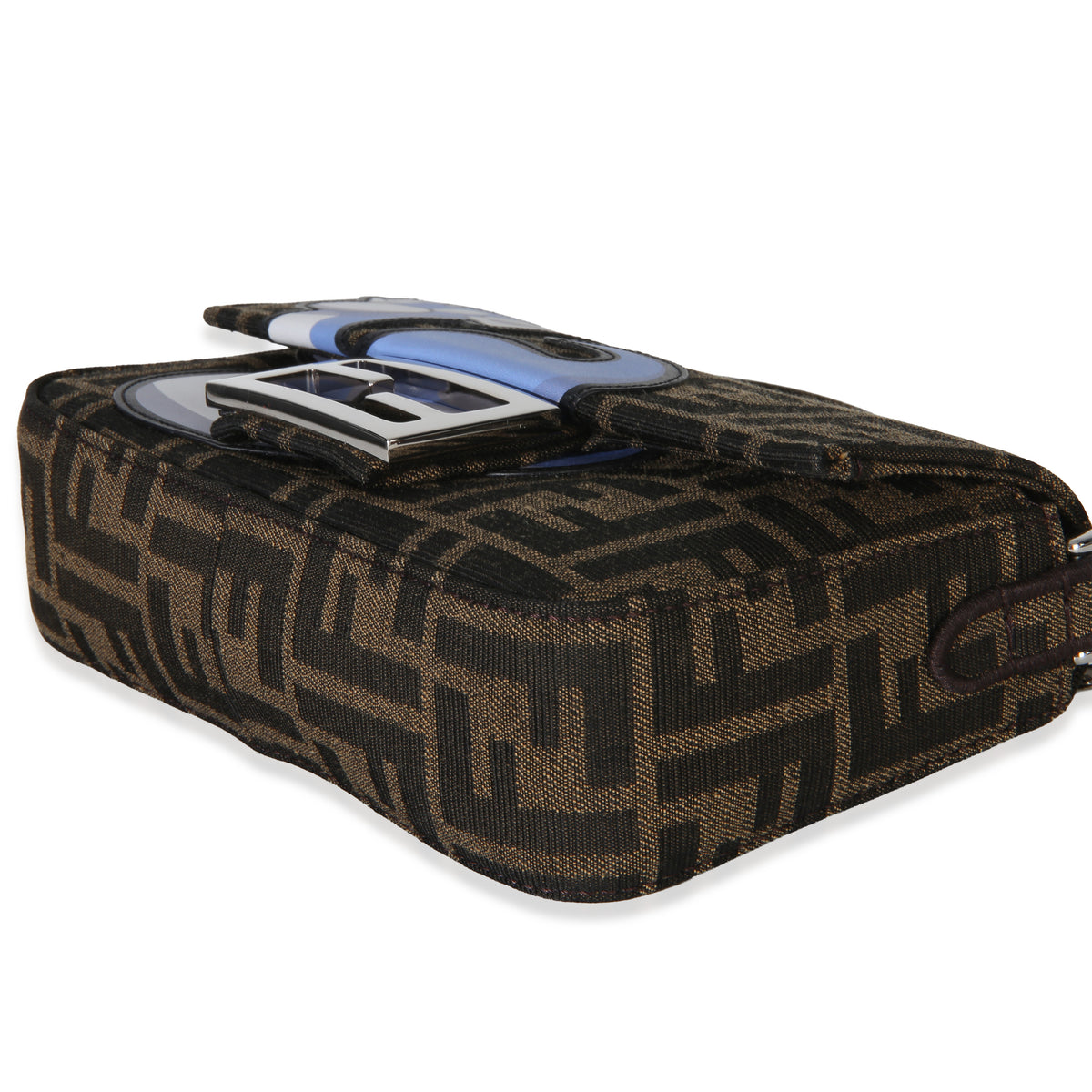 Fendi X FRGMT X POKEMON Brown FF Jacquard Fabric Dratini Mini Baguette Bag Handbag 6