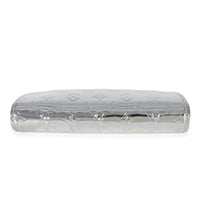 Louis Vuitton Silver Monogram Miroir Pochette Eva Handbag 5