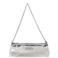 Louis Vuitton Silver Monogram Miroir Pochette Eva Handbag fv