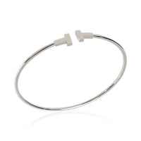 Tiffany & Co. White Gold  Tiffany T Narrow Bracelet 3