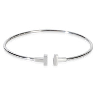 Tiffany & Co. White Gold  Tiffany T Narrow Bracelet fv