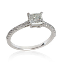 Tiffany & Co. 0.83 ct Princess Diamond Novo Engagement Ring 5