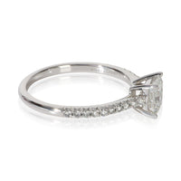 Tiffany & Co. 0.83 ct Princess Diamond Novo Engagement Ring 2