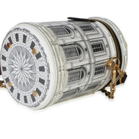 Louis Vuitton Patent Monogram X FORNASETTI Architettura Cannes Handbag 6