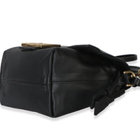Fendi Black Nappa Small Mamma Baguette Handbag 5