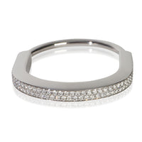 Tiffany & Co. White Gold Diamond Lock Bracelet fv