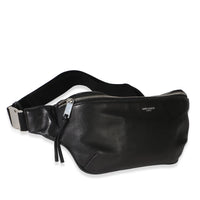 Saint Laurent Black Smooth Calfskin Marsupio Belt Bag Handbag 3