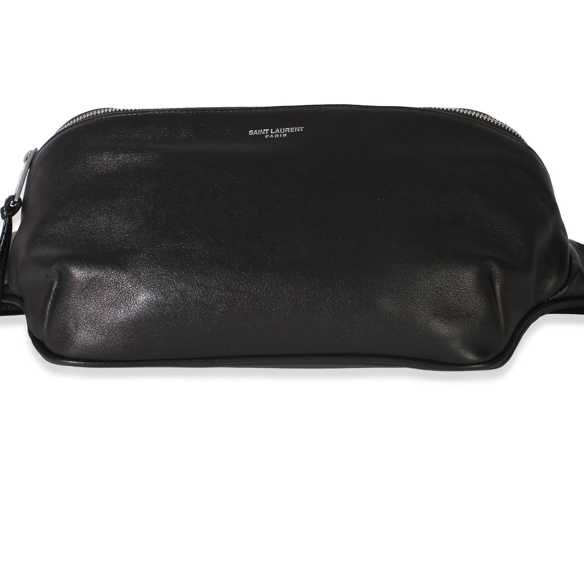 Saint Laurent Black Smooth Calfskin Marsupio Belt Bag Handbag 5