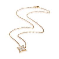 Louis Vuitton Rose Gold Mother Of Pearl Color Blossom Star Pendant 3