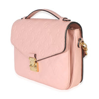 Louis Vuitton Light Pink Monogram Empreinte Pochette Metis Handbag 2