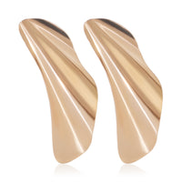 Tiffany & Co. Rose Gold  Elsa Peretti Small Model High Tide Earrings 2