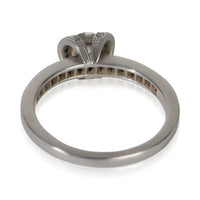 Tiffany & Co. 0.42 ct Round Brilliant Diamond Ribbon Engagement Ring 3