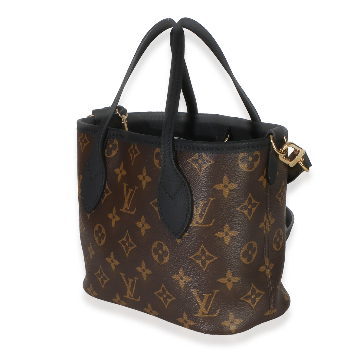 Louis Vuitton Black Monogram Canvas Neverfull Bandouliere Inside Out BB Handbag 2
