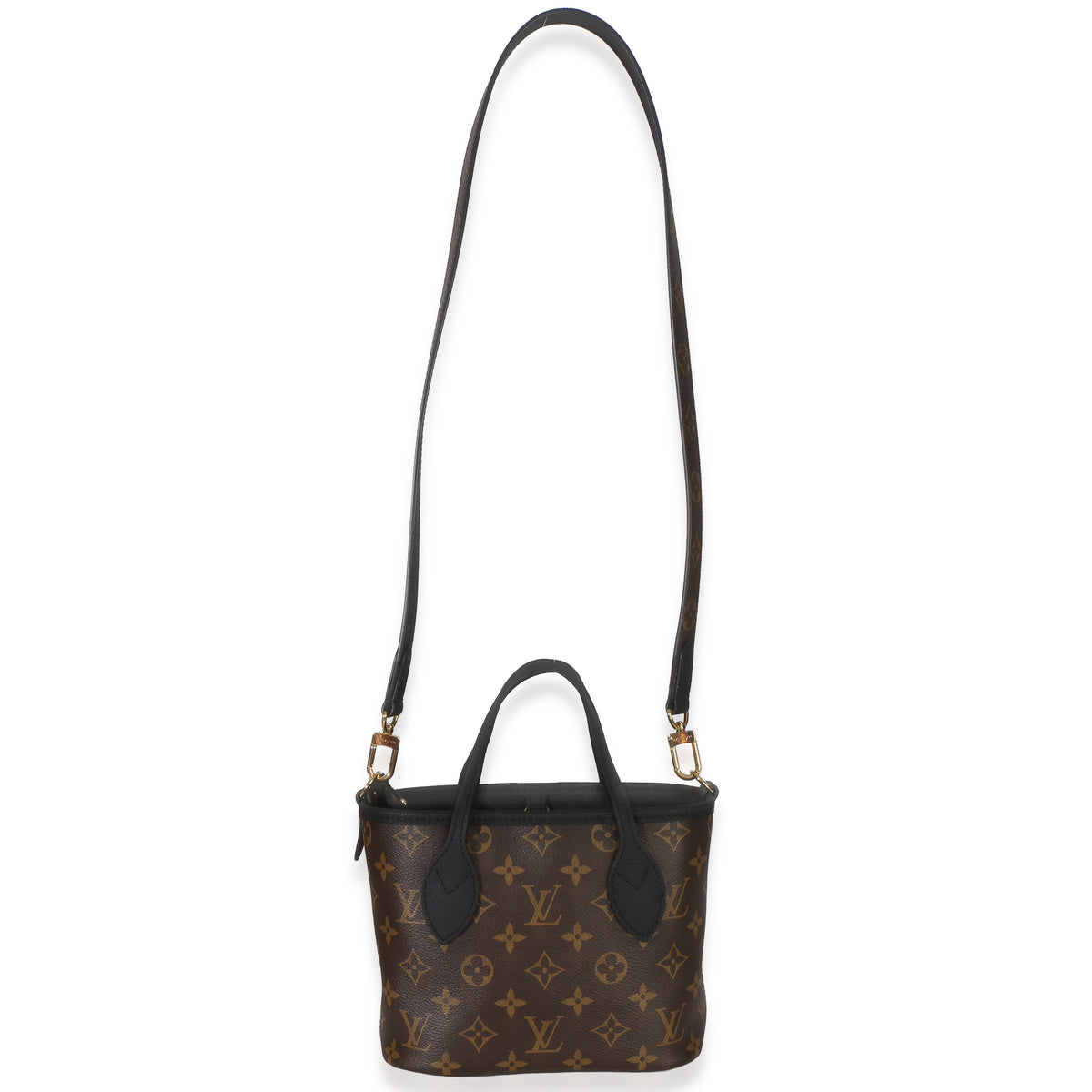 Louis Vuitton Black Monogram Canvas Neverfull Bandouliere Inside Out BB Handbag 8