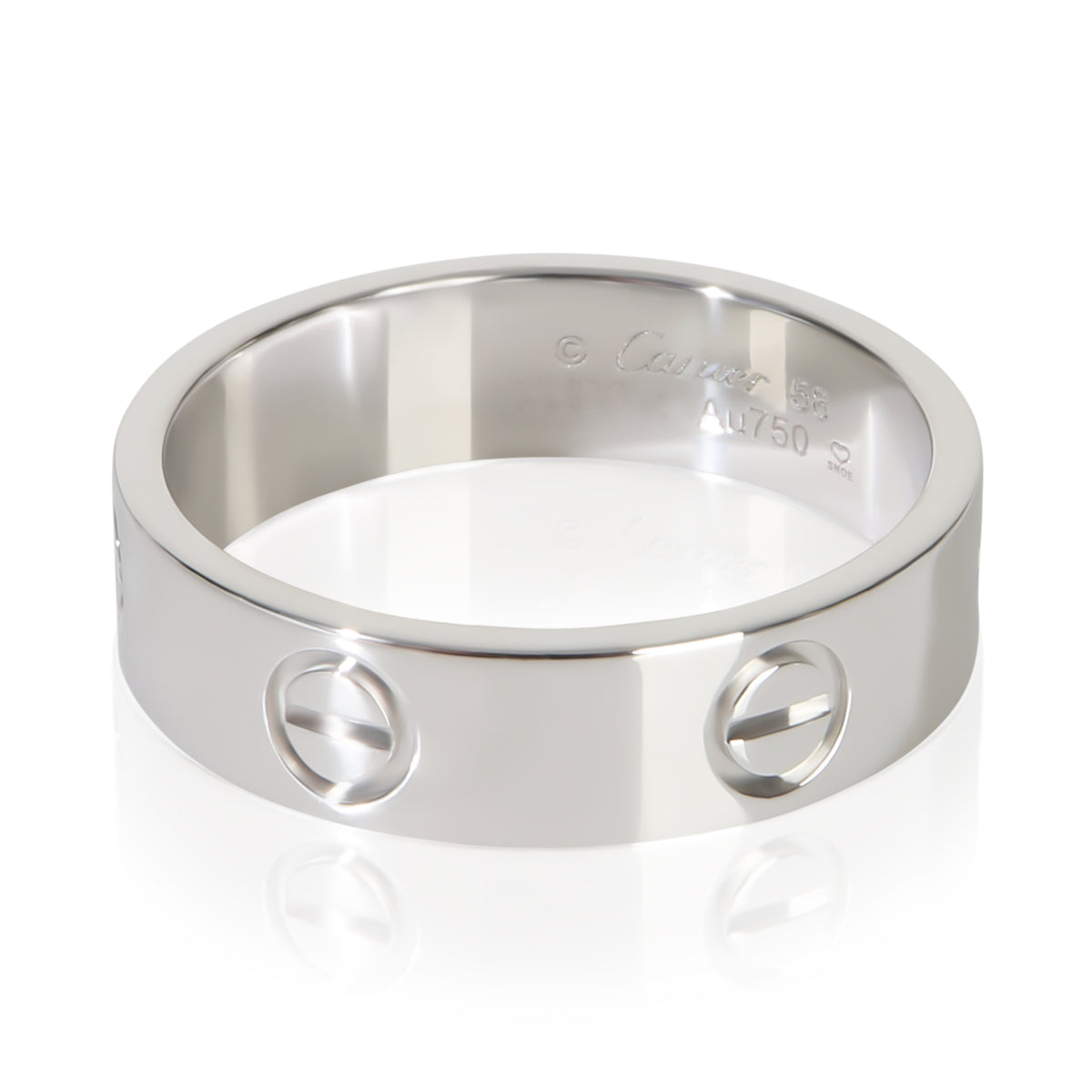 Cartier White Gold  Love Ring 2
