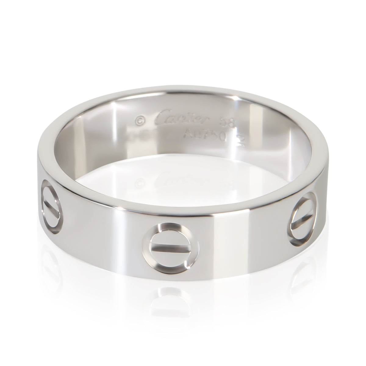 Cartier White Gold  Love Ring fv