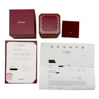 Cartier White Gold  Love Ring box