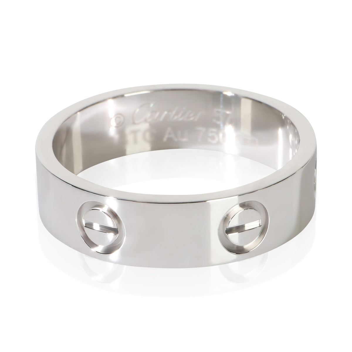 Cartier White Gold  Love Ring fv