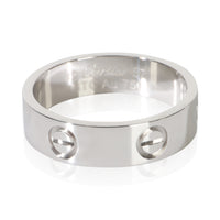 Cartier White Gold  Love Ring fv