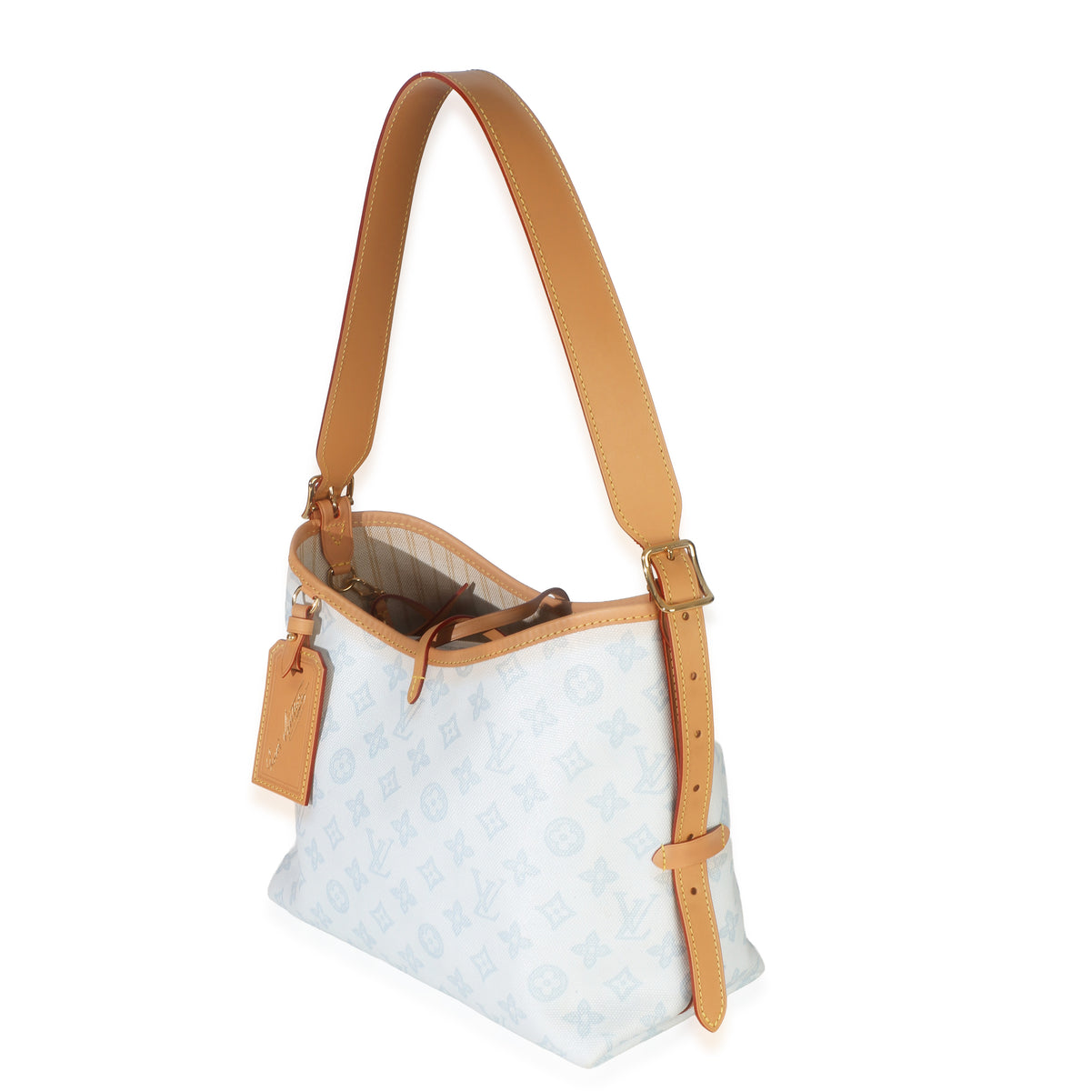 Louis Vuitton Bleu Courrier Origine Monogram Canvas CarryAll PM Handbag 2
