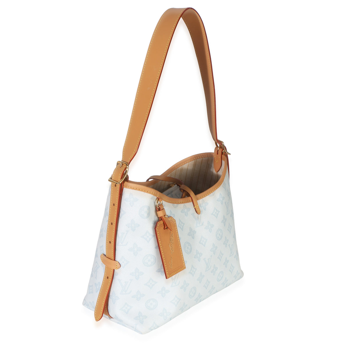 Louis Vuitton Bleu Courrier Origine Monogram Canvas CarryAll PM Handbag 3