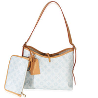 Louis Vuitton Bleu Courrier Origine Monogram Canvas CarryAll PM Handbag fv