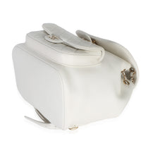 Chanel White Quilted Lambskin Small Duma Drawstring Backpack Handbag 7