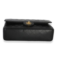 Chanel Black Quilted Caviar Medium Classic Double Flap Handbag Handbag 5