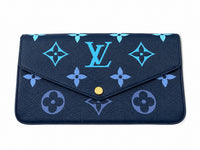 Louis Vuitton Gradient Blue Giant Monogram Empreinte Felicie Pochette Handbag ad3