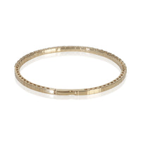 myGemma Yellow Gold Diamond Flexible Bangle Bracelet