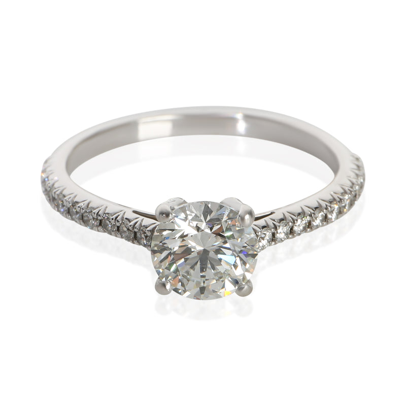 Tiffany & Co. 0.91 ct Round Brilliant Diamond Novo Engagement Ring fv