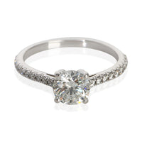 Tiffany & Co. 0.91 ct Round Brilliant Diamond Novo Engagement Ring fv