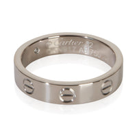 Cartier White Gold Diamond Small Model Love Ring 3