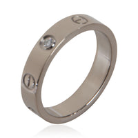 Cartier White Gold Diamond Small Model Love Ring 4