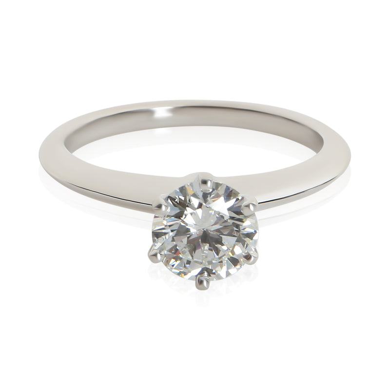 Tiffany & Co. 0.96 ct Round Brilliant Diamond Engagement Ring fv