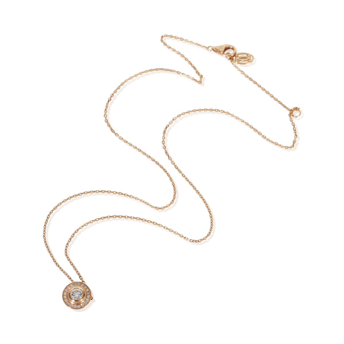 Cartier Rose Gold Diamond D'amour Pendant 3