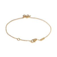 Van Cleef & Arpels Yellow Gold Diamond Mini Model Frivole Bracelet 3
